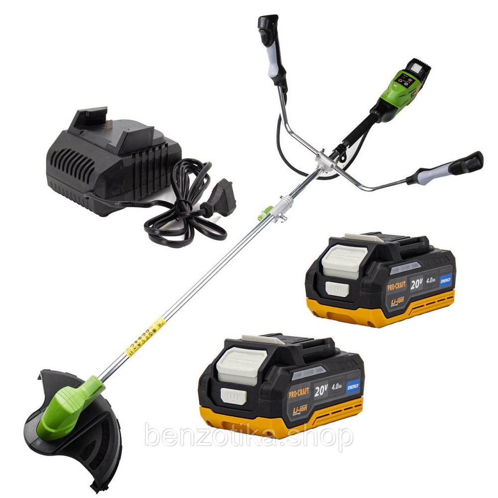 Аккумуляторный триммер Procraft PTA30 + 1 АКБ 4Ач ENERGY+ ЗП charger20/1 Киев - изображение 1