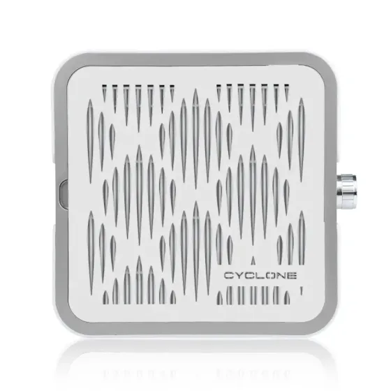 Вытяжка MUSSONX2 SILVER с НЕРА-фильтром 72W для маникюра и педикюра Киев