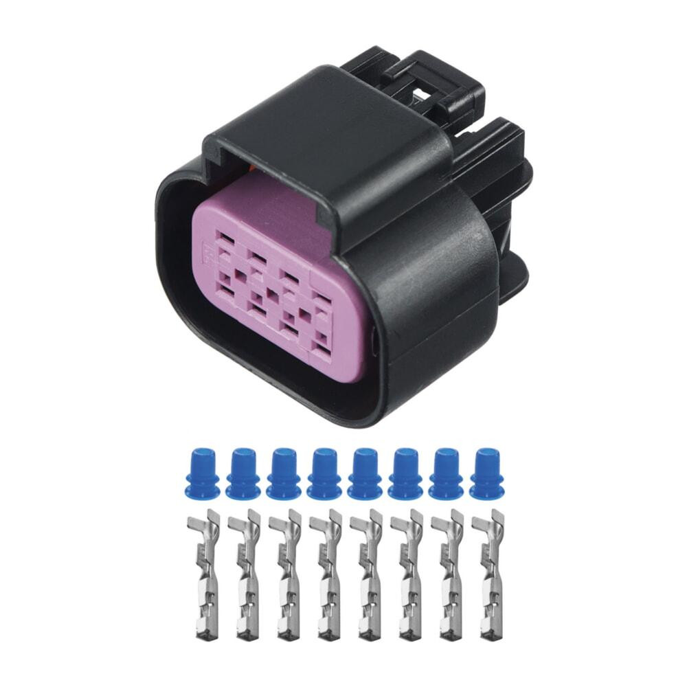 Роз'єм конектор 8-кон., Прив, Електр, Педали Акселератора, 15326835, APTIV (Delphi) Америка, Buick, Cadillac, Chevrolet Київ - фото 1