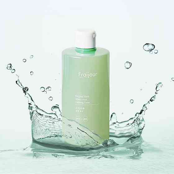 Тонер для лица с AHA/BHA кислотами Original Herb Wormwood Calming Toner Fraijour 500 мл Киев