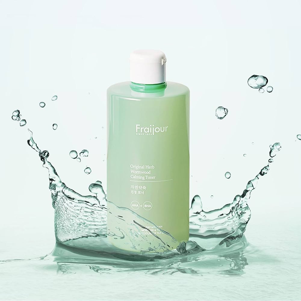 Тонер для лица с AHA/BHA кислотами Original Herb Wormwood Calming Toner Fraijour 500 мл Киев - изображение 3