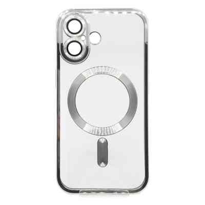 Чохол до мобільного телефона BeCover TPU Chrome Case (MagSafe) для Apple iPhone 16 Silver (712073) Вінниця