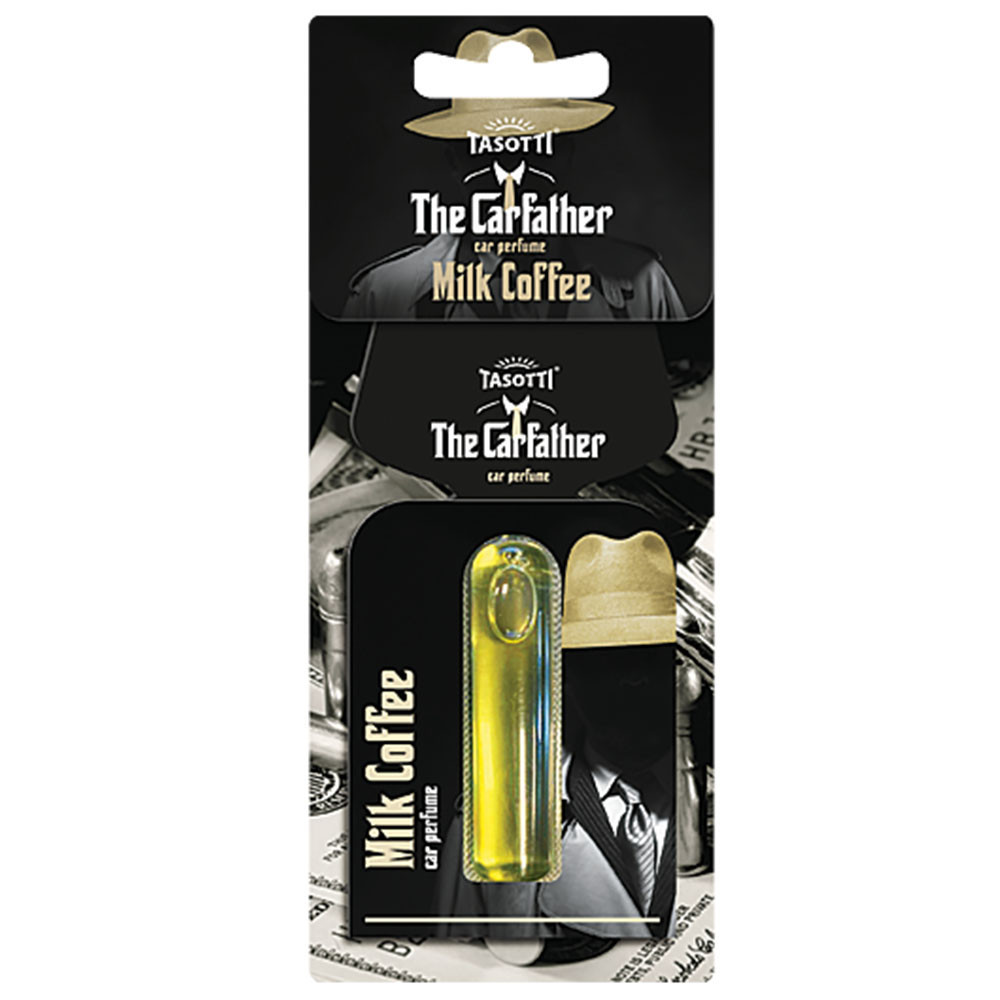 Ароматизатор для авто ампула "Carfather Drop" Milk Coffee (Кава з молоком) 5мл Tasotti Київ - фото 1