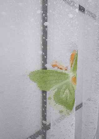 Тюль жакард VR-Textil № 1895т Арка на кухню колір білий 300х150 см (53-0097) Київ