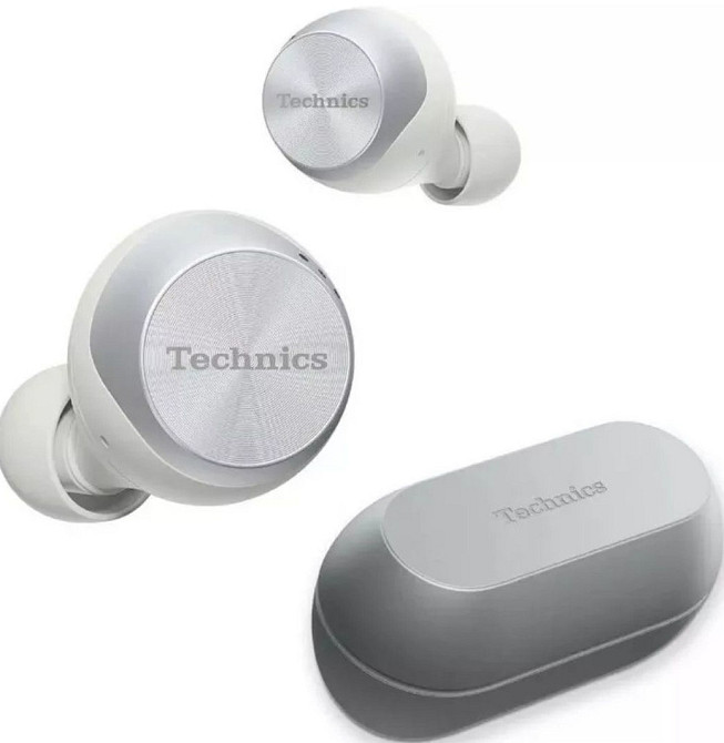 Наушники Panasonic Technics Wireless Stereo EAH-AZ70W Bluetooth серебряные. Киев - изображение 5