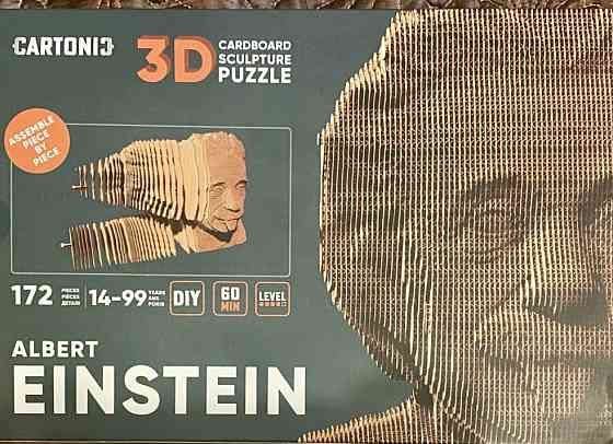 Конструктор Cartonic 3D Albert Einstein. Торг. Киев