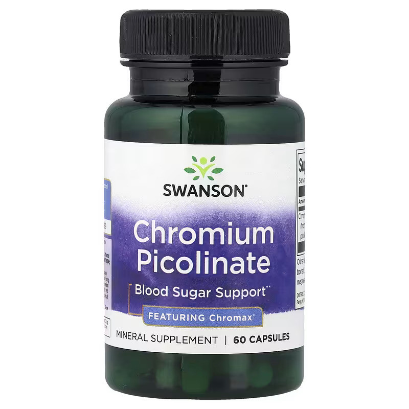 Chromium Picolinate, 60 Capsules (200 mcg per Capsule) Луцьк - фото 1