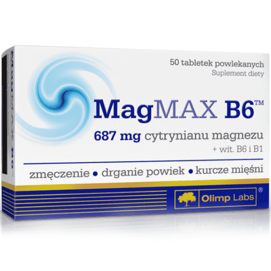 Магний и витамин B6 Olimp MagMAX B6 50 tabs Луцк - изображение 1