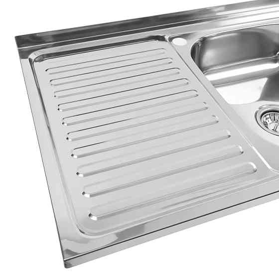 VALESO Кухонна мийка з нержавіючої сталі Valeso ПОЛІРОВКА 8050 R (0,7/160 мм) Киев