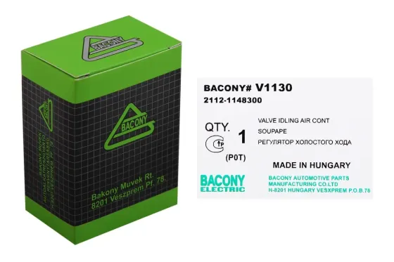 Регулятор холостяного ходу 2112 метал. Bakony під ориг. Вінниця