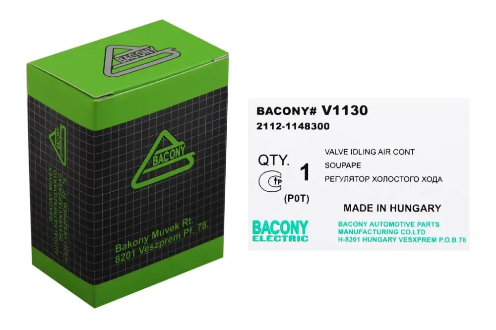 Регулятор холостого хода 2112 метал. Bakony под ориг. Винница - изображение 4