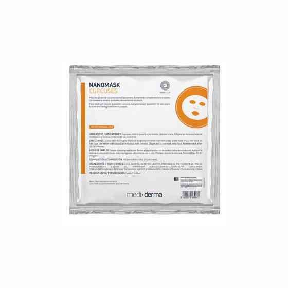 Біоцелюлозна маска для проблемної шкіри Medi+derma NANOMASK Curcurses 1 шт Дніпро