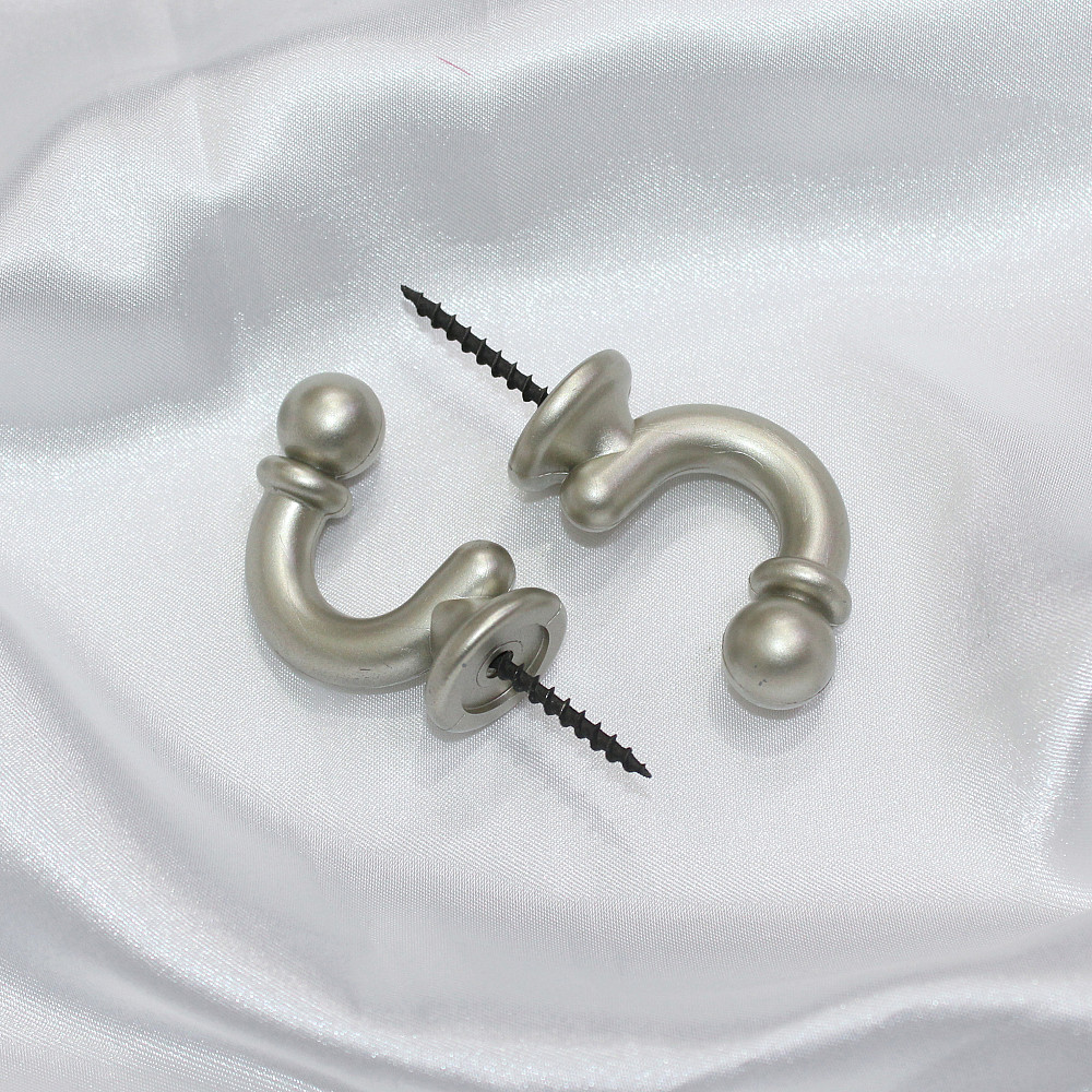 Гачки для підхватів (015кр) набір 2 шт Алюмінієвий (83-015) Київ - фото 1