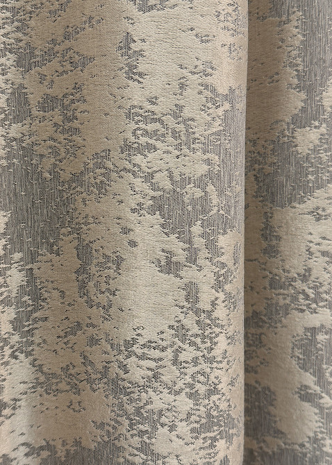 Комплект готових штор VR-Textil Жакард Sultan XO № 1144ш Кавово-сірий 150х290 см 2 шт (33-0762) Київ - фото 16