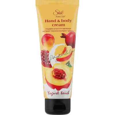 Крем для рук Shik Nectar Yogurt Touch Екстракт персика і гранату 75 мл (4823107604423) Вінниця
