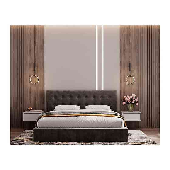 Ліжко NicoleDesign Simple Standart 180x190 графіт Київ