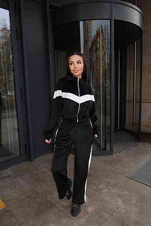 Женский стильный повседневный костюм двойка велюр спорт Одесса