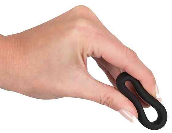 Ерекційне кільце - Black Velvets Cock Ring, 3.2 см Sex Aura Київ