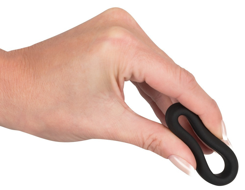 Ерекційне кільце - Black Velvets Cock Ring, 3.2 см Sex Aura Київ - фото 4