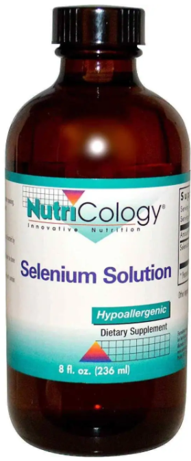 Селеніум (селен) Nutricology Selenium Solution 263 мл Київ - фото 1