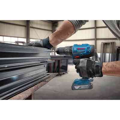 Шуруповерт Bosch GSB 183-LI 18V, 1х2Ah, 21-56Нм, 374-1815 об/хв, кейс, 1.2кг (0.601.9K9.101) Вінниця