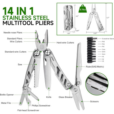 Мультитул NexTool Flagship Pro Max (NE20310A) Винница - изображение 2