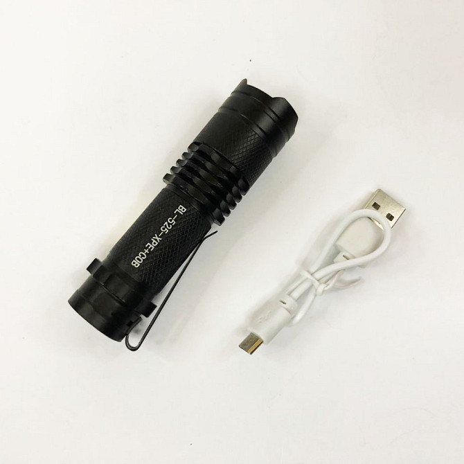 Портативний світлодіодний ліхтар з USB-зарядкою, Потужні ручні ліхтарі sofirn, Тактичний ліхтар ручний UK-61 Львів - фото 3