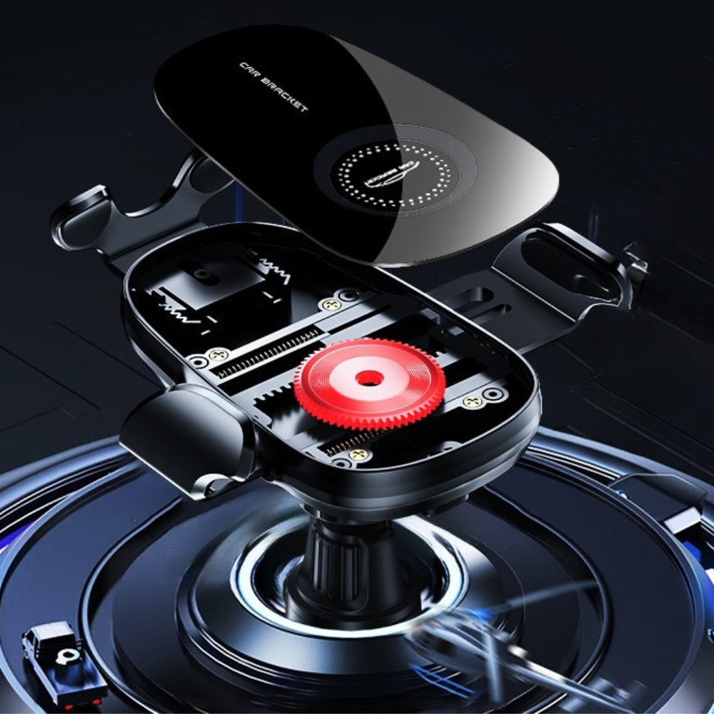 Держатель для телефона,автомобильный ,с механической фиксацией смартфона, на дефлектор в машину,черный Каменец-Подольский - изображение 3