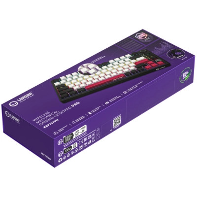 Клавіатура Lorgar KBP7075W Pro RGB Wireless/Bluetooth/USB UA Black/red (LRG-KBP7075W-BK-US) Вінниця - фото 5