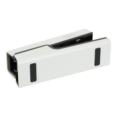 Степлер Buromax пластиковый, 20 листов, (скобы №24;26), 129,6 x 38,9 x 59,2 мм, белый (BM.4217-12) Винница - изображение 4