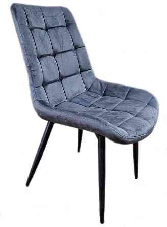 Стілець Гламур бархат велюр сірий Дніпро