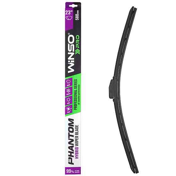 Щетка стеклоочистителя гибридная Winso Pro Phantom 23/580мм Львов