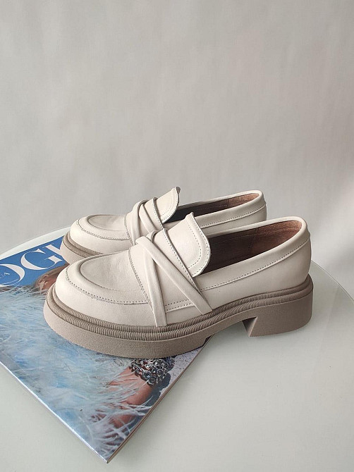 SANTINI Туфлі жіночі SANTINI -110 молочні (весна-осінь, шкіра натуральна) (5157) 38 Коломия - фото 1