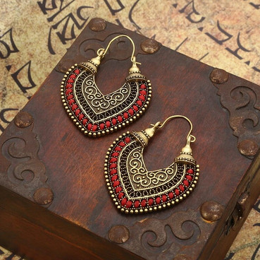 Серьги женские в восточном стиле Киев - изображение 1