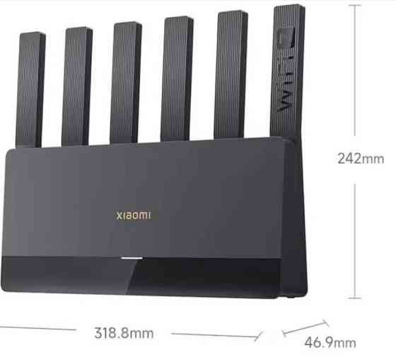 Роутер Xiaomi BE6500 WiFi 7 2.5 gbit dual WAN.  Новый. Харьков