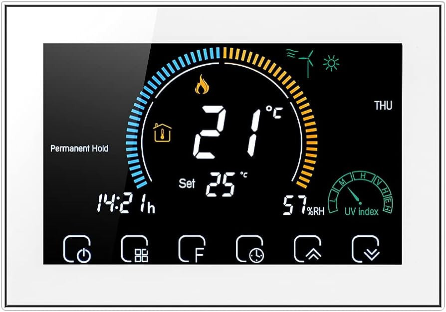 Розумний сенсорний терморегулятор BHT-8000 GC (для водяного/газового котла) Луцк - изображение 1