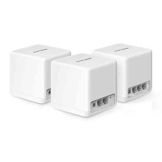 WiFi Mesh система Mercusys Halo H60X 3-pack (AX1500, 3хGE WAN/LAN, Beamforming, MU-MIMO, OFDMA) white Харьков