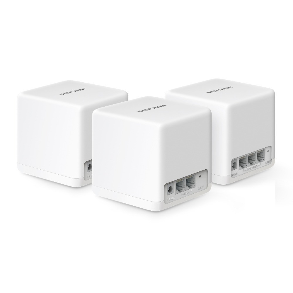 WiFi Mesh система Mercusys Halo H60X 3-pack (AX1500, 3хGE WAN/LAN, Beamforming, MU-MIMO, OFDMA) white Харків - фото 5