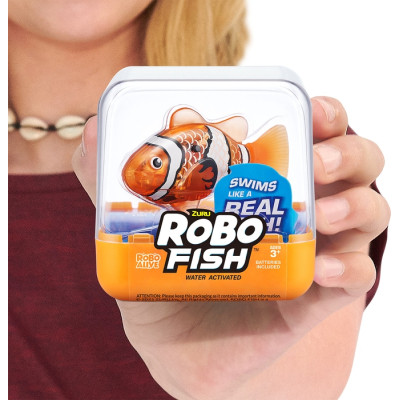 Інтерактивна іграшка Pets &amp; Robo Alive S3 - Роборибка (помаранчева) (7191-5) Вінниця - фото 3