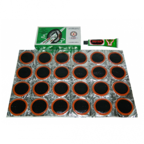 ЛАТКИ ДЛЯ РЕМОНТА ШИН D=35ММ ДД24 (24ШТ) Полтава - изображение 1