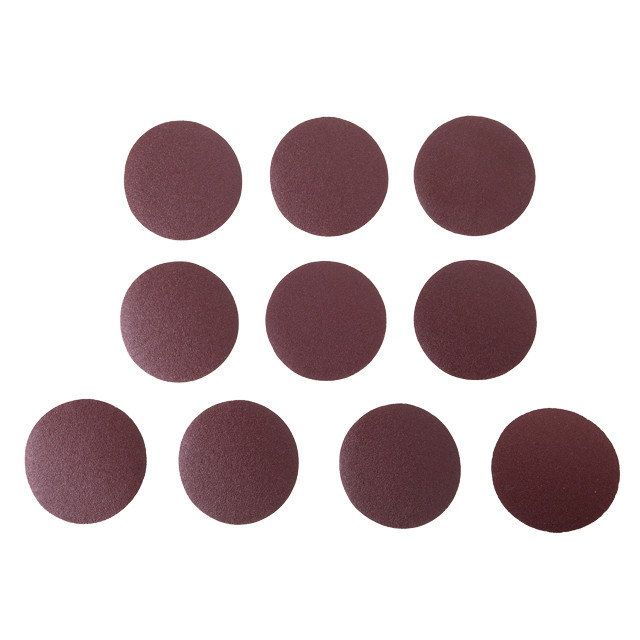 Круг наждаковий на липучці 125 мм, папір клас E, щільність 220 г/м², К80, 10 од. INTERTOOL BT-0558 Київ - фото 4