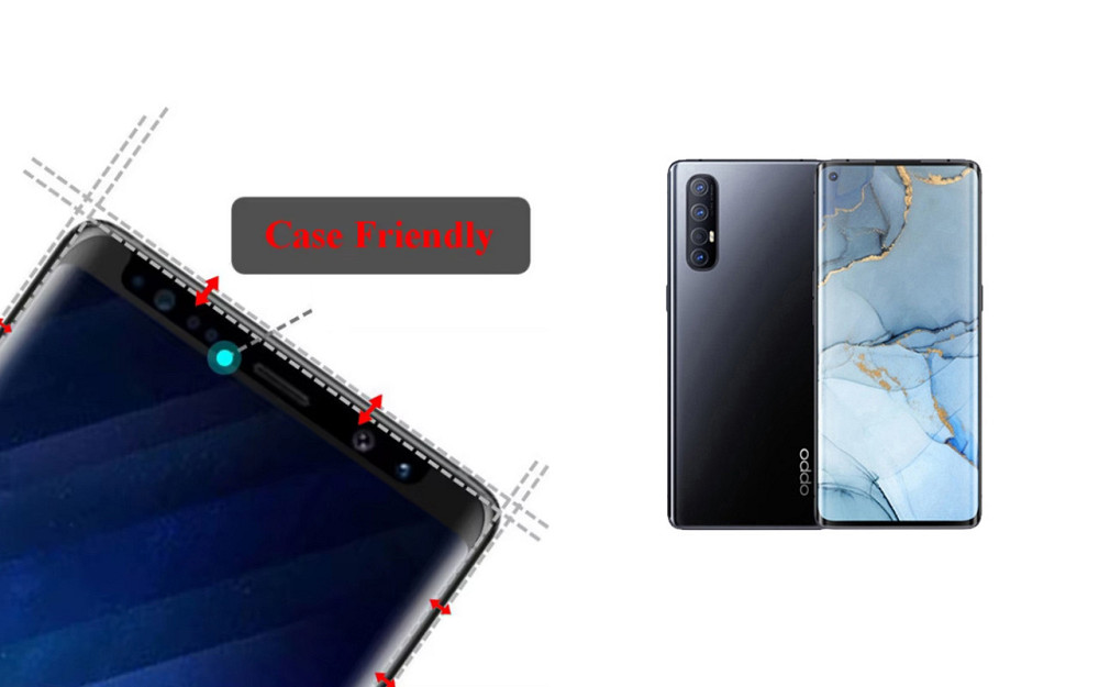 Захисне скло HyperGlass Pro для Oppo Reno3 Pro – максимальна чутливість та захист Київ - фото 4