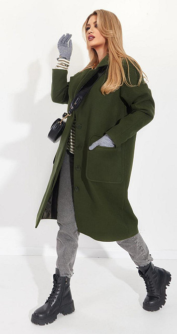 Стильне кашемірове пальто (42) Київ - фото 3