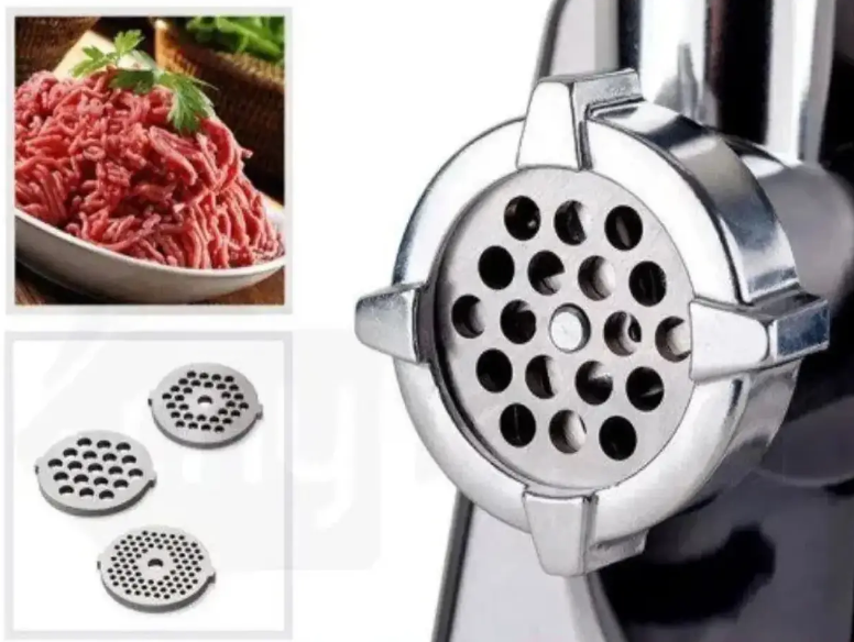 Мясорубка DOMOTEC MS-2019 2800Вт с реверсом, насадкой для томатов, кеббе, колбас, 3 решетки, соковыжималка Одесса - изображение 9