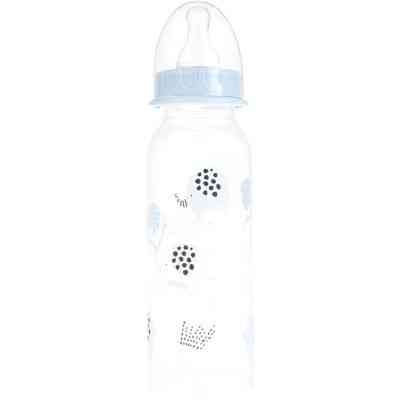 Бутылочка для кормления Baby-Nova пластиковая Decoration Blue 240 мл (3960065) Винница