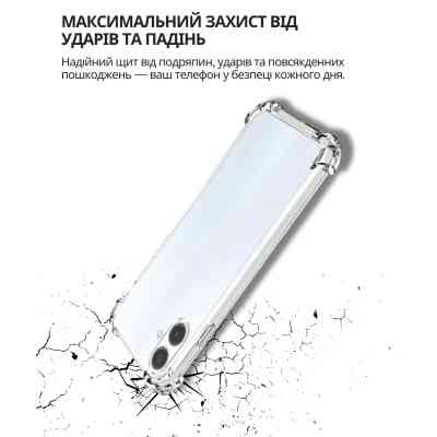 Чехол для мобильного телефона BeCover Anti-Shock Tecno Spark Go 2 (KM4) Clear (714705) Винница