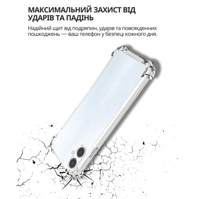 Чехол для мобильного телефона BeCover Anti-Shock Tecno Spark Go 2 (KM4) Clear (714705) Винница - изображение 3