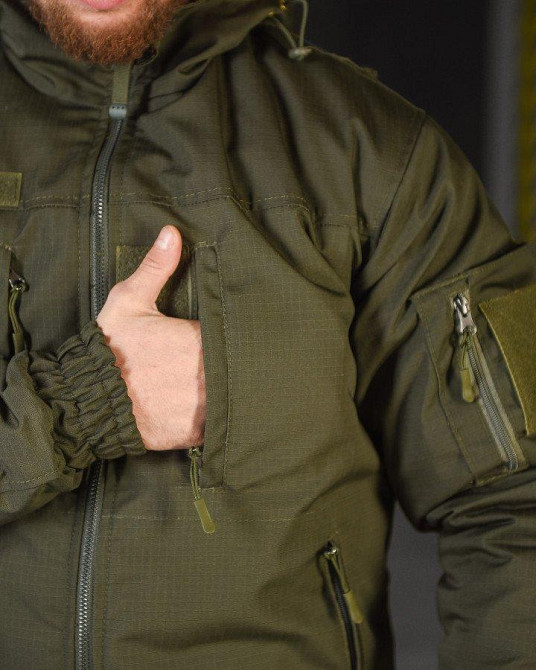 Зимовий тактичний костюм NORTHERN олива ВТ3756 Одеса - фото 9