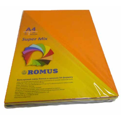 Папір Romus A4 80 г/м2 250sh, 10colors, Super Mix (R50959) Вінниця - фото 1