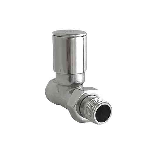 Кран вентильный прямой с американкой SOLOMON 1/2″ CHROM 1865 Киев